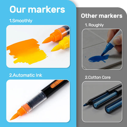 Glitterus Acrylic Markers