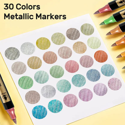 Glitterus Metallic Acrylic Paint Markers