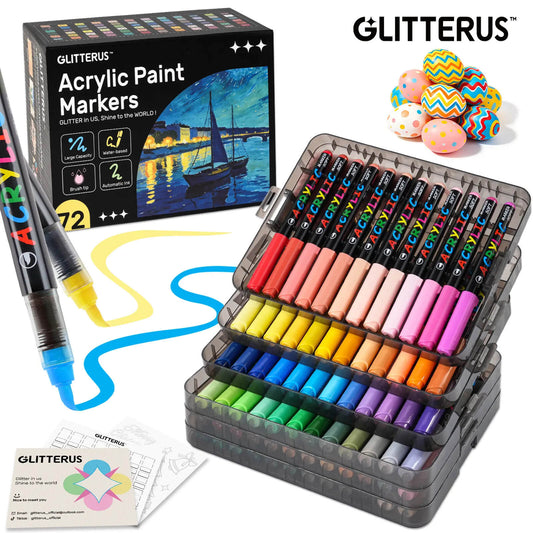 Glitterus Acrylic Markers
