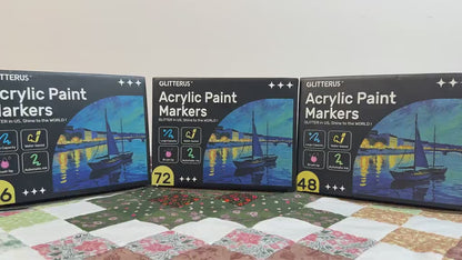 Glitterus Acrylic Markers